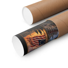 Load image into Gallery viewer, LEXINGTON GREEN · APRIL 19, 1775 - Tribute Matte Poster - "The Fight for Independence and Liberty Begins"
