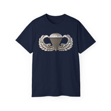 Load image into Gallery viewer, Unisex Ultra Cotton Tee - Army - Basic Airborne Badge - No Txt - 3D X 300