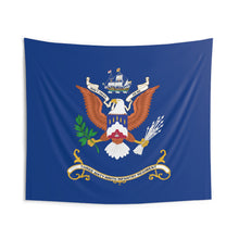 Load image into Gallery viewer, Indoor Wall Tapestries - 369th Infantry Regiment - Don't Tread On Me - "Harlem Hellfighters" - Regimental Colors Tapestry