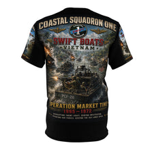Load image into Gallery viewer, Coastal Squadron One, Swift Boats — Vietnam Tribute Tee — Operation "MARKET TIME" - 1965–1972