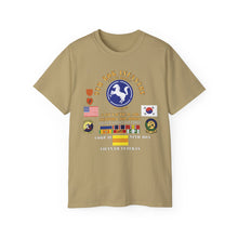 Load image into Gallery viewer, Unisex Tee, Military T-Shirt, Military Veteran Gift, Patriotic Shirt, Army Apparel - USAF - 21st Tactical Air Support Squadron - 9th Infantry Division - ROK w VN SVC - V3 - Group X 300
