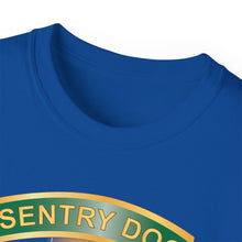Load image into Gallery viewer, Unisex Ultra Cotton Tee - Army - Sentry Dog - 212th Military Police Company - Dog Fire w Br - Ribbon Vietnam War Veteran w VN SVC X 300