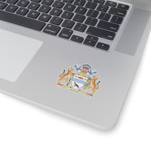 Load image into Gallery viewer, Kiss-Cut Stickers - COA - Coat of Arms of Guyana wo Txt X 300