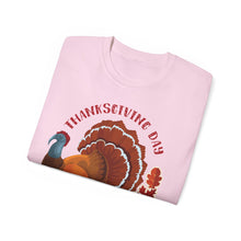 Load image into Gallery viewer, Unisex Ultra Cotton Tee - Thanksgiving - Happy Turkey Day