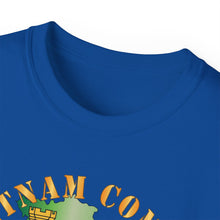 Load image into Gallery viewer, Unisex Ultra Cotton Tee - Vietnam Combat Veteran w 20th Engineer Brigade SSI - Dong Tam X 300