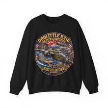 Load image into Gallery viewer, Crewneck Sweatshirt - Army Air Corps - Doolittle Raid US Hornet Attack Tokyo Japan - Apr 18, 1942 - WWII