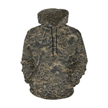 Load image into Gallery viewer, AOP Hoodie - Worn USN Nautical Camouflage Pattern Men's All Over Print Hoodie (USA Size)