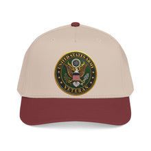 Load image into Gallery viewer, Mid Profile Baseball Cap - Army - US Army Veteran - 3D - Enhanced