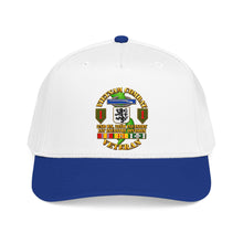 Load image into Gallery viewer, Mid Profile Baseball Cap - Vietnam Veteran Combat - 2nd Bn, 28th Infantry - 1st ID - with VN SVC - 3D - Transparent