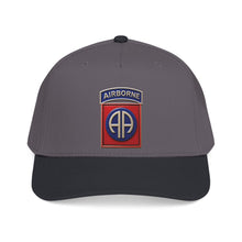 Load image into Gallery viewer, Mid Profile Baseball Cap - Army - 82nd Airborne Division - SSI wo Txt - 3D - Enhanced