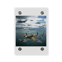 Load image into Gallery viewer, Acrylic Wall Art Panel - British and German aircraft during the Battle of Britain