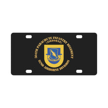 Load image into Gallery viewer, Army - Flash - 504th Parachute Infantry Regiment X 300 Classic License Plate