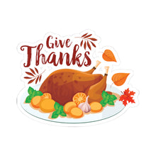 Load image into Gallery viewer, Kiss-Cut Stickers - Give Thanks