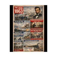 Load image into Gallery viewer, Matte Poster - THE USA - 1863