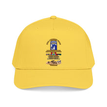 Load image into Gallery viewer, Mid Profile Baseball Cap - XVIII Airborne Corps Desert Storm Ribbons - with Scene - 3D - Transparent