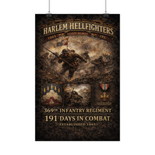 Load image into Gallery viewer, Rolled Posters - 369th Infantry Regiment - Assault across No Man's Land - WWI - Poster 1