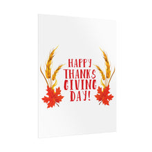 Load image into Gallery viewer, Rolled Poster - Happy Thanksgiving Day