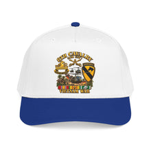 Load image into Gallery viewer, Mid Profile Baseball Cap - Army - 8th Cavalry (Air Cav) - 1st Cav Division w VN SVC - 3D - Enhanced
