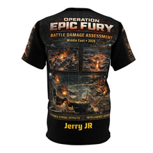 Load image into Gallery viewer, Operation EPIC FURY Tribute Tee — US Strike Against Iran Strategic Strike Campaign - Jerry JR