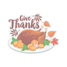 Load image into Gallery viewer, Kiss-Cut Stickers - Give Thanks