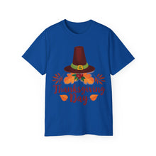 Load image into Gallery viewer, Unisex Ultra Cotton Tee - Thanksgiving Day - Happy Thanksgiving Day