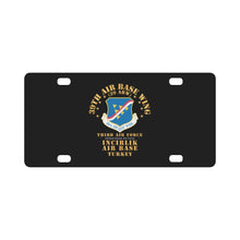Load image into Gallery viewer, USAF - 39th Air Base Wing - Incirlik AB X 300 Classic License Plate