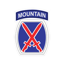 Load image into Gallery viewer, Kiss-Cut Stickers - SSI - 10th Mountain Division X 300
