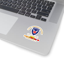 Load image into Gallery viewer, Kiss-Cut Stickers - Army - 11th Airborne Division - Raid at Los Baños - WWII w PAC SVC