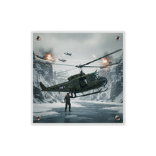 Load image into Gallery viewer, Acrylic Wall Art Panel - Rescue Mission from Majon-ni and Samdong-ni attack - Korean War