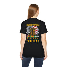 Load image into Gallery viewer, Unisex Ultra Cotton Tee - I Walked The Walk - Vietnam Veteran