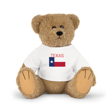 Load image into Gallery viewer, Plush Toy with T-Shirt - Texas Baby with Texas Flag