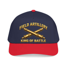 Load image into Gallery viewer, Mid Profile Baseball Cap - Field Artillery - King of Battle - 3D - Enhanced