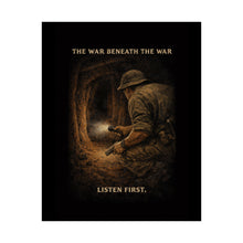 Load image into Gallery viewer, Matte Poster - Into the darkness of Cu Chi - The war beneath the war - Back