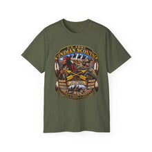 Load image into Gallery viewer, Unisex Ultra Cotton Tee - United States Indian Scouts (USS) - Original Special Forces - 3D - Enhanced