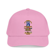 Load image into Gallery viewer, Mid Profile Baseball Cap - XVIII Airborne Corps Desert Storm Ribbons - with Scene - 3D - Transparent