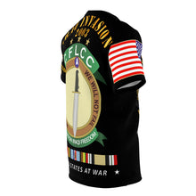 Load image into Gallery viewer, AOP - Army - 1st Armored Division - Iraq Invasion 2003 - Operation Iraqi Freedom with Iraq War Service Ribbons