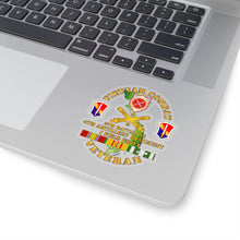 Load image into Gallery viewer, Kiss-Cut Stickers - Army - Vietnam Combat Vet - 8th Bn 4th Artillery - I Field Force