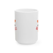 Load image into Gallery viewer, White Ceramic Mug - 11oz & 15oz - Happy Fall