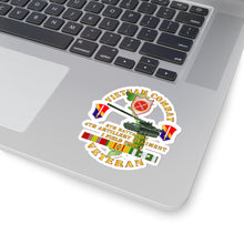 Load image into Gallery viewer, Kiss-Cut Stickers - Vietnam Combat Vet - 8th Bn 4th Artillery - I Field Force w M107