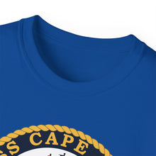 Load image into Gallery viewer, Unisex Ultra Cotton Tee - Navy - USS Cape Cod (AD 43) wo txt X 300