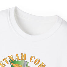 Load image into Gallery viewer, Unisex Ultra Cotton Tee - Vietnam Combat Aviation Vet w Air Crew Badge - 12th AVN GroupI Mil Region III w SVC X 300