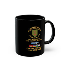 Load image into Gallery viewer, Black Mug (11oz/15oz) - Army - 1st Infantry Division - 2nd Bn, 28th Inf Regiment - Vietnam War