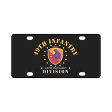 Load image into Gallery viewer, 49th Infantry Division - 49ers X 300 Classic License Plate
