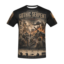 Load image into Gallery viewer, Operation Gothic Serpent, Mogadishu, Somalia, 1993, Tribute Tee — A Memorial to Those Who Gave All, "No Man Left Behind"