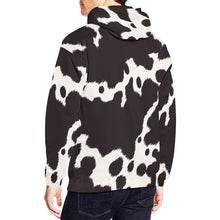 Load image into Gallery viewer, Men's All Over Print Hoodie (USA Size) (Model H13) - Cattle Skin