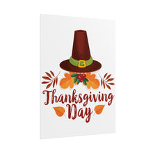 Load image into Gallery viewer, Rolled Poster - Thanksgiving Day - Happy Thanksgiving Day