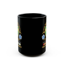 Load image into Gallery viewer, Black Mug 15oz - Army - 18th MP Brigade - V Corps- COLD SVC X 300