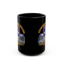 Load image into Gallery viewer, Black Mug 15 oz - 172nd Infantry Brigade - Ft Richardson, Alaska - 3D - Enhanced