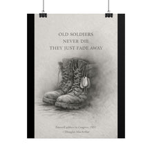 Load image into Gallery viewer, Posters - Old Soldiers Never Die