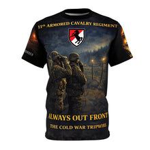 Load image into Gallery viewer, 11th Armored Cavalry - Germany Tripwire for the Cold War - All‑Over Print Tee
